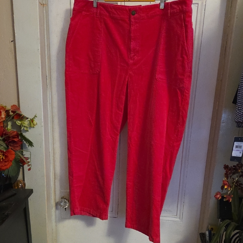 Pink Corduroy Pants